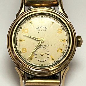 Vintage 1960 Bertmar Watersport Automatic Women's Watch - Working Condition